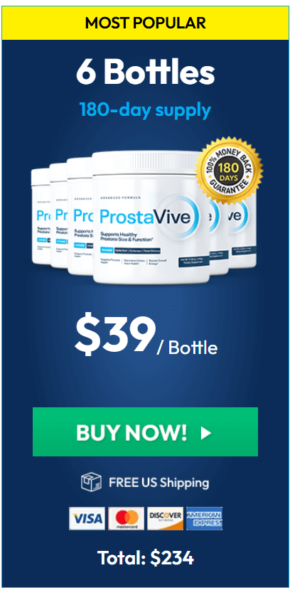 Buy Prostavive 6 Bottle